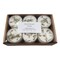 Lemongrass Natural Soy Wax Tealights 12 Count Hand Poured with Fragrant/Essential Oils with Dried Lemongrass